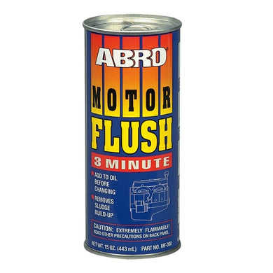 MOTOR FLUSH, ABRO 443mls, Quality Made in the U.S.A