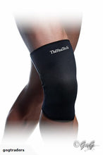 Load image into Gallery viewer, SUPPORT KNEE SLEEVE TP03U Black Large ThermaTech