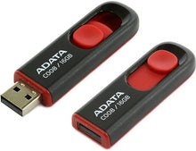 Load image into Gallery viewer, ADATA C008 16GB Retractable USB 2.0 Flash Drive - Black
