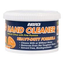 Load image into Gallery viewer, Hand Cleaner ABRO 397gr Tub Natural Citrus with Fine Pumice   HC-141