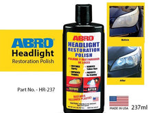 Load image into Gallery viewer, HEADLIGHT RESTORATION POLISH 237ml HR237 ABRO