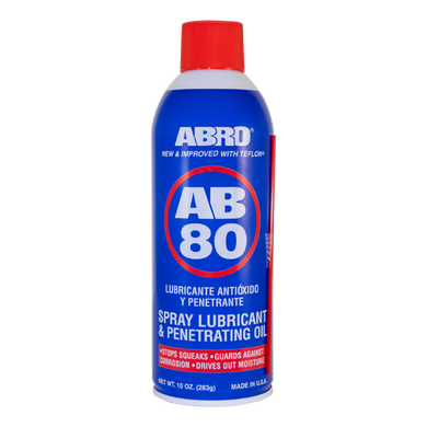 SPRAY LUBRICANT AB-80 ABRO  283grams Spray Can