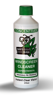 Bars Bugs best-selling Windscreen Cleaner Concentrate - 375ml  Super strength