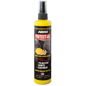 PROTECT-ALL® ABRO Lemon Scent 296ml Spray, Beautifies and Protects Vinyl, Rubber and Leather