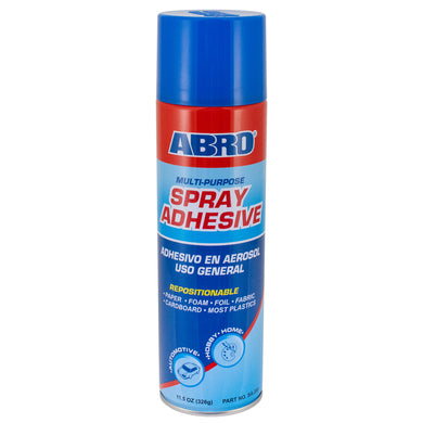 Spray Adhesive Multipurpose, Quality Made in the USA ABRO SA-300 326gram