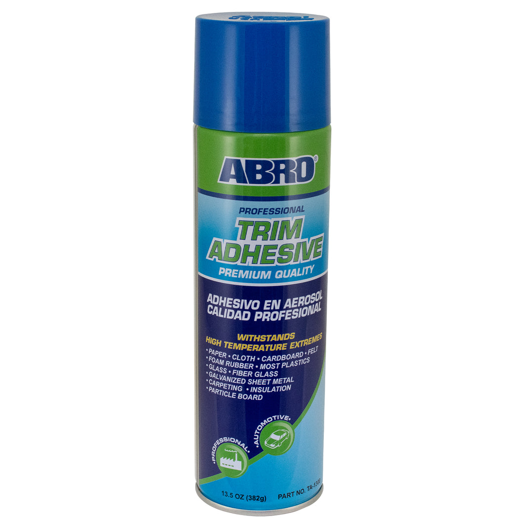 Trim Adhesive Professional Grade, Quality Made in the USA ABRO TA1300 382gram)