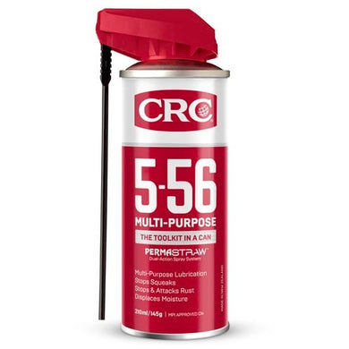 CRC 556 Multipurpose 210ml Perma-straw  PENETRATE DEWATER LUBE Tool Kit in a Can