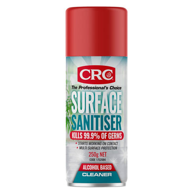 CRC SURFACE SANITISER 250G Aerosol