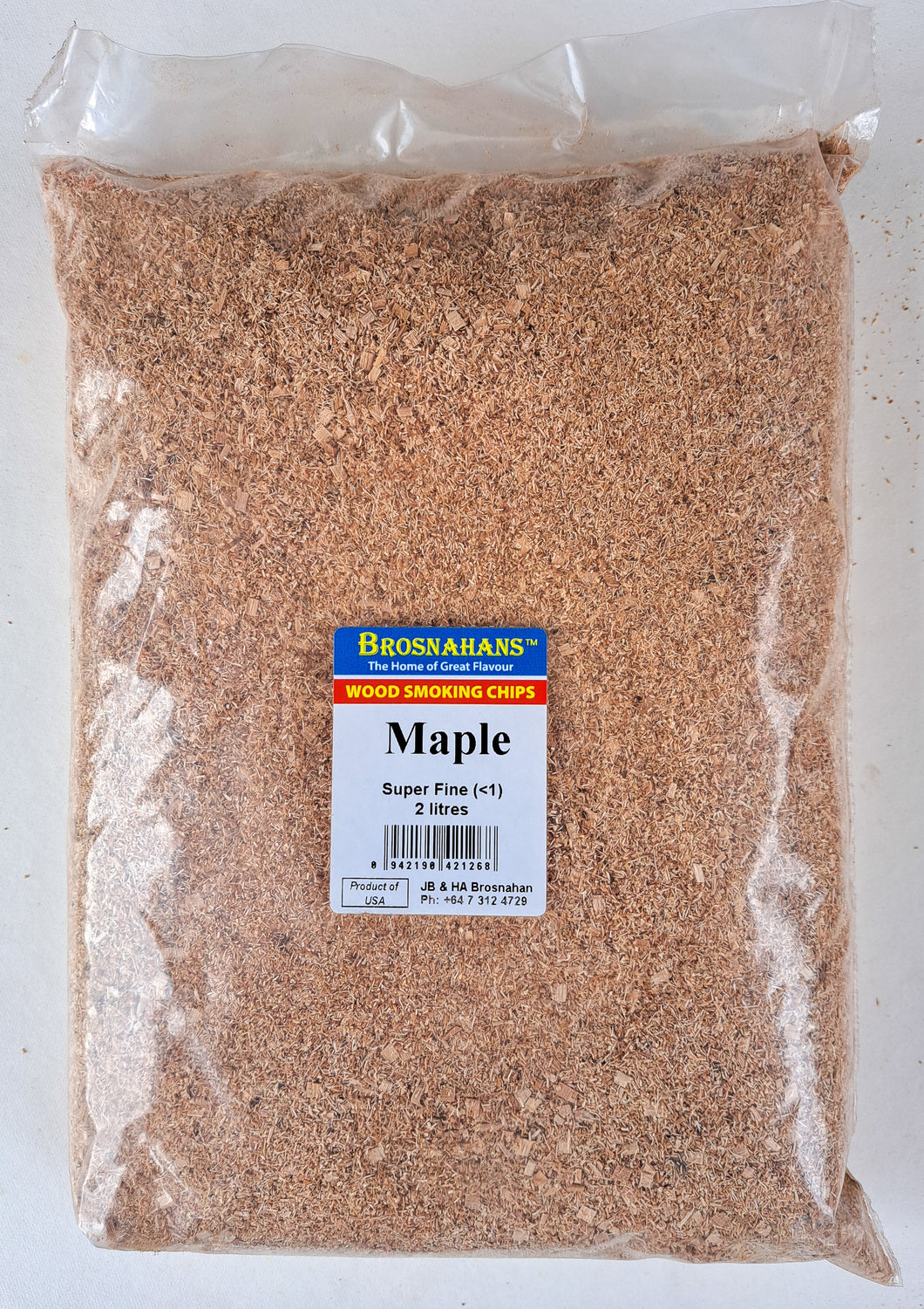 Sawdust 2 Litre Bag, Maple Super Fine