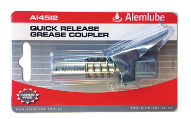 Quick Release Grease Coupler Chuck Alemlube A14512