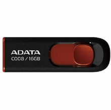 Load image into Gallery viewer, ADATA C008 16GB Retractable USB 2.0 Flash Drive - Black