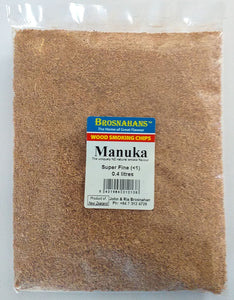 Sawdust Small 0.4 Litre Sample Bag, Manuka Super Fine