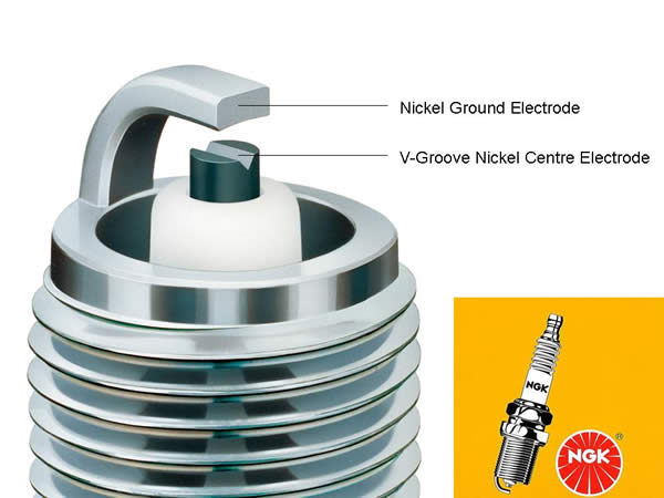 thumbnail image 2 of NGK R5671A-9 V-Power Racing Spark Plugs – Set Of 8 For Turbo/Nitrous/Supercharger 2 of 3