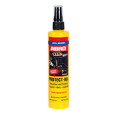 PROTECT-ALL® ABRO 296ml Spray, Beautifies and Protects Vinyl, Rubber and Leather