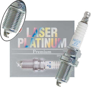 BKR6EP-8 NGK LASER DOUBLE PLATINUM SPARK PLUG   -   2215   -   Set of 8  -  Fast Tracked Shipping