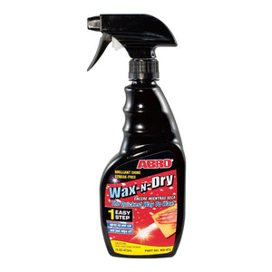 Wax-N-Dry One easy Step ABRO 473mls WD-473 Made in the USA
