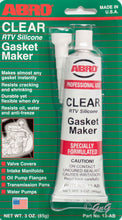 Load image into Gallery viewer, RTV Silicone Gasket Maker Clear 85g 13-AB ABRO