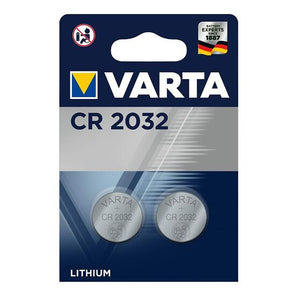 CR2032 Battery lithium 3 Volt Varta quality 180mAh. TWO for the price of ONE