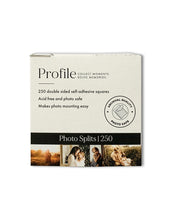 Load image into Gallery viewer, Profile Quality Photo Splits Pack of 250 made in Denmark